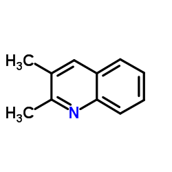 2,3-二甲基喹啉结构式