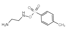 N~1~-{[(4-甲基苯基)磺酰基]氧基}乙烷-1,2-二胺结构式