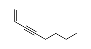 1-辛烯-3-炔结构式