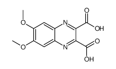 6,7-dimethoxyquinoxaline-2,3-dicarboxylic acid Structure