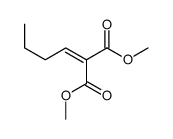 dimethyl 2-butylidenepropanedioate结构式