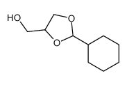 (2-cyclohexyl-1,3-dioxolan-4-yl)methanol结构式