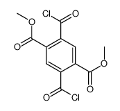 dimethyl 2,5-dicarbonochloridoylbenzene-1,4-dicarboxylate结构式
