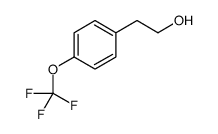 2-[4-(三氟甲氧基)苯基]乙醇结构式