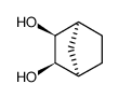 2-endo,3-endo-bicyclo[2.2.1]heptane-2,3-diol Structure