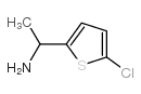 1-(5-氯噻吩-2-基)乙胺结构式