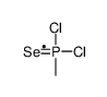 dichloro-methyl-selanylidene-λ5-phosphane结构式