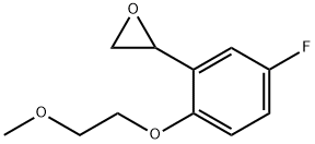 Oxirane, 2-[5-fluoro-2-(2-methoxyethoxy)phenyl]- Structure