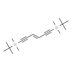 1,6-BIS-(TERT-BUTYLDIMETHYLSILYL)-3-HEXEN-1,5-DIYNE结构式