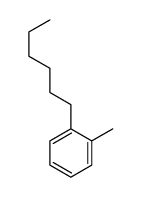 1-hexyl-2-methylbenzene结构式