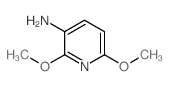 2-氨基-2,6-二甲氧基吡啶结构式