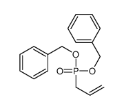 [phenylmethoxy(prop-2-enyl)phosphoryl]oxymethylbenzene结构式