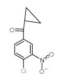 4-氯-3-硝基苯环丙烷甲酮结构式