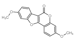 Coumestrol dimethyl ether structure