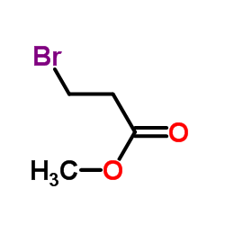 Methyl 3-bromopropanoate Structure