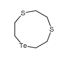 1,4-Dithia-7-telluracyclononane Structure
