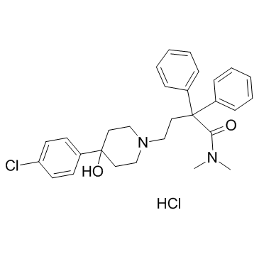 Loperamide hydrochloride Structure
