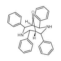 3,7-Diazabicyclo[3.3.1]nonan-9-one,2,4,6,8-tetraphenyl-结构式