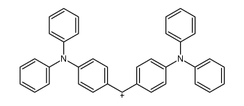 bis(4-(diphenylamino)phenyl)methylium Structure