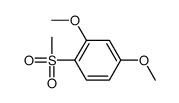 2,4-dimethoxy-1-methylsulfonylbenzene结构式