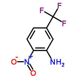 3-氨基-4-硝基三氟甲苯结构式