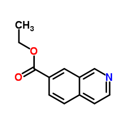 7-异喹啉甲酸乙酯结构式