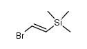 2-溴乙烯基三甲基硅烷结构式