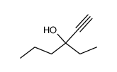 3-ethyl-hex-1-yn-3-ol Structure