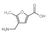 4-氨基甲基-5-甲基-2-糠酸结构式