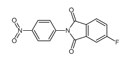 5-fluoro-2-(4-nitrophenyl)isoindole-1,3-dione Structure