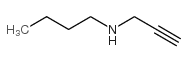 丁基-2-丙炔胺结构式