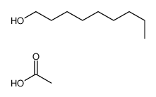 acetic acid,nonan-1-ol结构式
