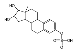 雌三醇 3-硫酸酯结构式