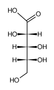 D-ARABINONIC ACID Structure