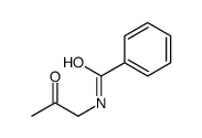 N-(2-oxopropyl)benzamide结构式
