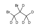1,2-二溴丙烷-D6结构式