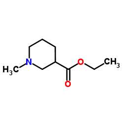 1-甲基-3-哌啶甲酸乙酯结构式