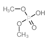 dimethoxyphosphinic acid Structure