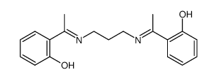 N,N′-bis(α-methylsalicylidene)-1,3-propanediamine Structure