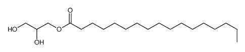 1-十七碳酰基外消旋甘油结构式