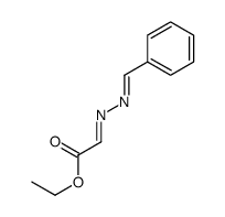 ethyl 2-(benzylidenehydrazinylidene)acetate结构式