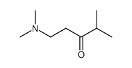 1-dimethylamino-4-methyl-pentan-3-one Structure