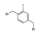 1,4-bis(bromomethyl)-2-iodobenzene结构式