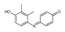 4-(4-hydroxy-2,3-dimethylphenyl)iminocyclohexa-2,5-dien-1-one结构式