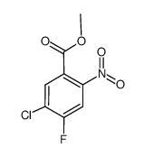 methyl 5-chloro-4-fluoro-2-nitrobenzoate Structure