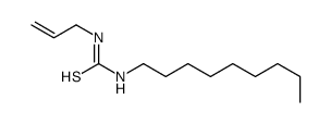 1-nonyl-3-prop-2-enylthiourea Structure