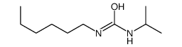 1-hexyl-3-propan-2-ylurea结构式
