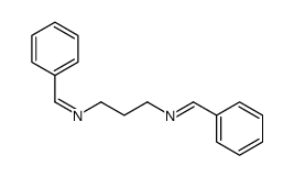 N-[3-(benzylideneamino)propyl]-1-phenylmethanimine Structure