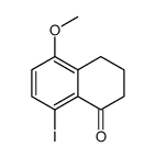 8-iodo-5-methoxy-3,4-dihydro-2H-naphthalen-1-one Structure