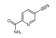 5-氰基-2-吡啶甲酰胺结构式